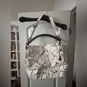 Lloyd Germany Paint Splatter Leather Handbag | Made in Italy | Vintage